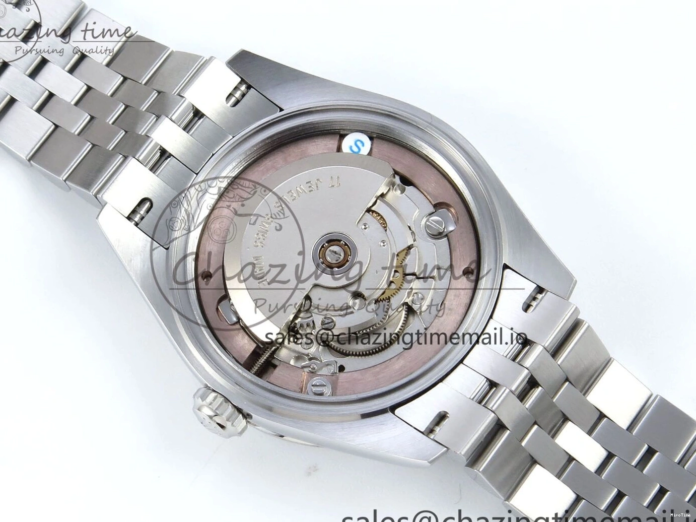 MiroTime 0304 DateJust 31 278274 ARF 1:1 Best Edition 904L Steel Gray Diamonds Dial on SS Jubilee Bracelet ETA OnTrend 541